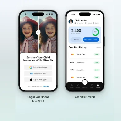 App Design portfolio